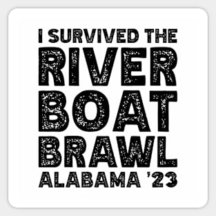 I Survived The Riverboat Brawl Sticker
